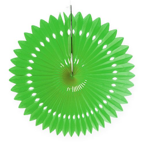 Floristik24 Honeycomb paper flower green Ø40cm 4pcs