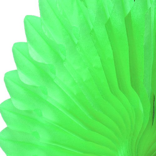 Floristik24 Honeycomb paper flower green Ø40cm 4pcs
