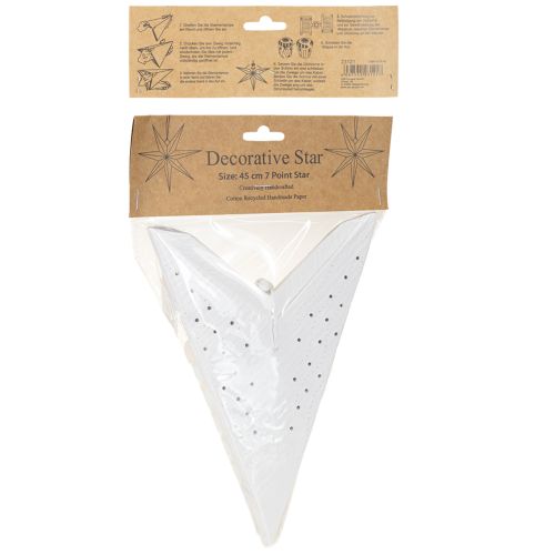 Product Paper stars for lighting up festive Christmas decorations