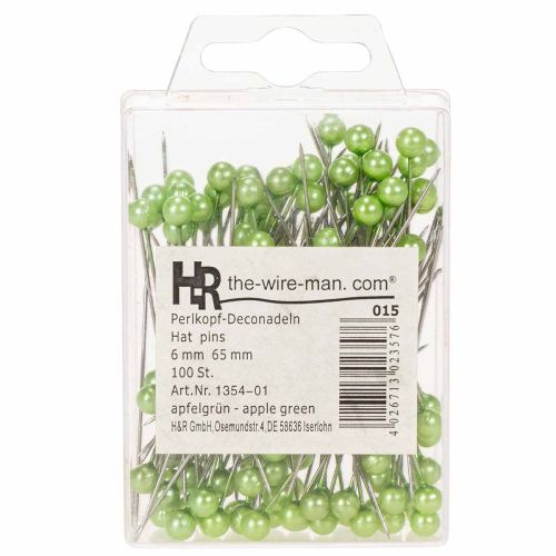 Pearl head pins Ø6mm 65mm