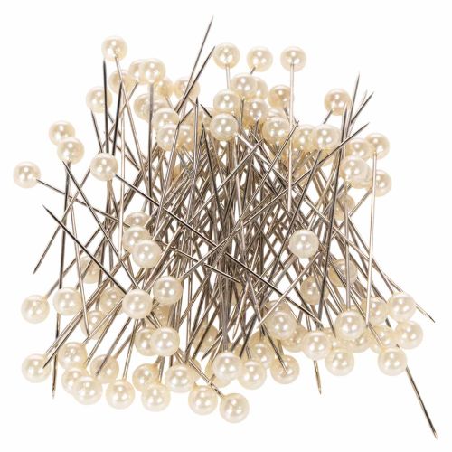 Pearl-headed pins Ø6mm 65mm Champagne buy online | Floristik24.ie