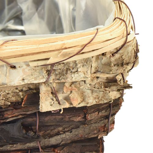 Product Plant heart wooden plant bowl 3-coloured 30/26/20.5cm set of 3