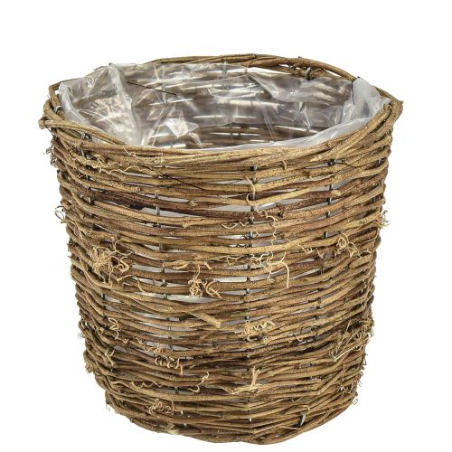 Product Plant basket with vine-like design, decorative for flower pots and table decorations
