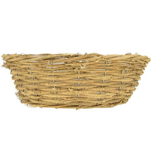 Product Round planter, natural vine decoration, Ø35cm H12cm