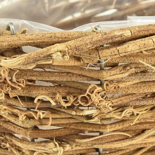 Product Plant bowl natural vine flower bowl oval 40x19x11,5cm