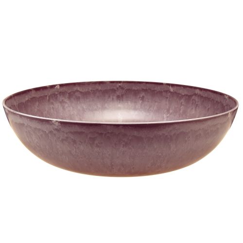 Product Elegant purple plastic bowl 37x10.5 cm – Versatile for decoration – 3pcs