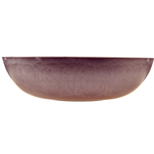 Product Elegant purple plastic bowl 37x10.5 cm – Versatile for decoration – 3pcs