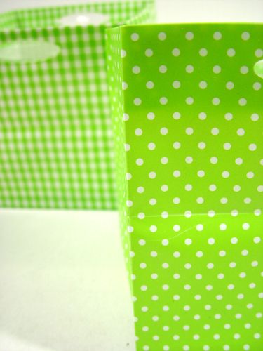 Product Plastic bag 10.5x10.5cm 16pcs. green