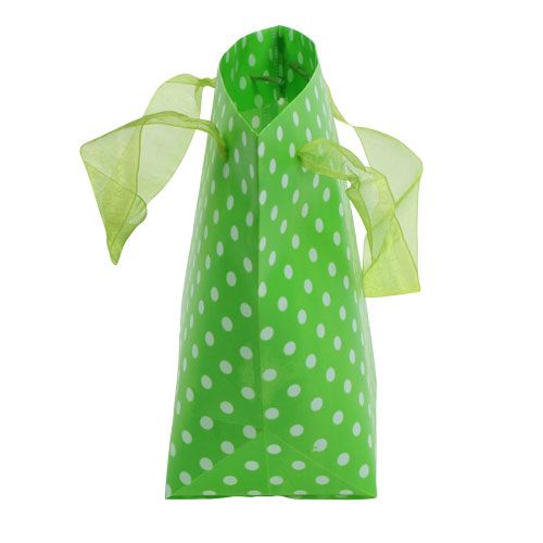 Product Carrying bag green, white 31cm 5pcs
