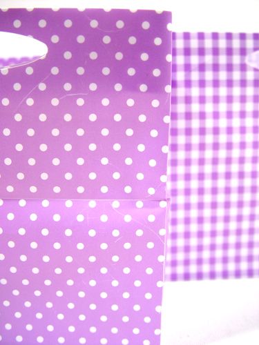 Floristik24 Plastic bag 10.5x10.5cm 16 pcs. violet