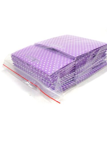 Floristik24 Plastic bag 10.5x10.5cm 16 pcs. violet