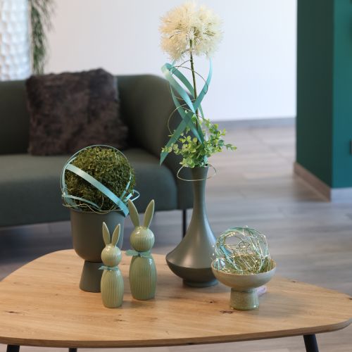 Product Ceramic trophy bowl for stylish home decoration, 17cm