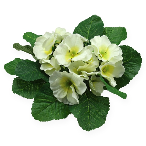 Floristik24 Artificial flowers primrose cream