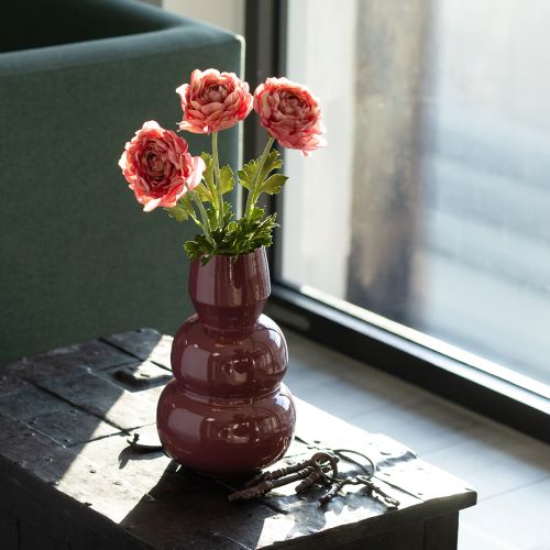 Product Artificial ranunculus as a bouquet for elegant and low-maintenance decoration, 51cm, 3 pieces