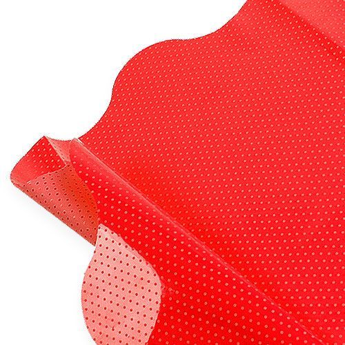 Rondella cuffs Ø40cm red 50pcs