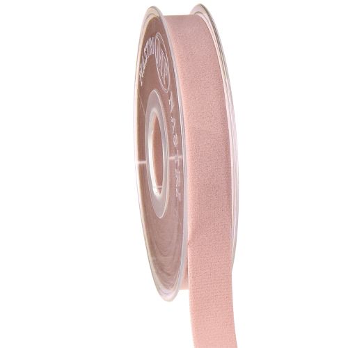 Velvet ribbon pink jewelry ribbon gift ribbon 15mm 7m