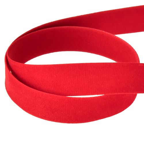 Product Velvet ribbon red decorative ribbon velvet 15mm 7m