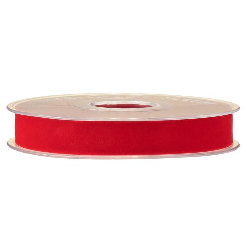 Product Velvet ribbon red decorative ribbon velvet 15mm 7m