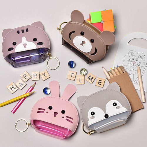 Product Keyring wallet children&#39;s purse 11cm 4 pcs