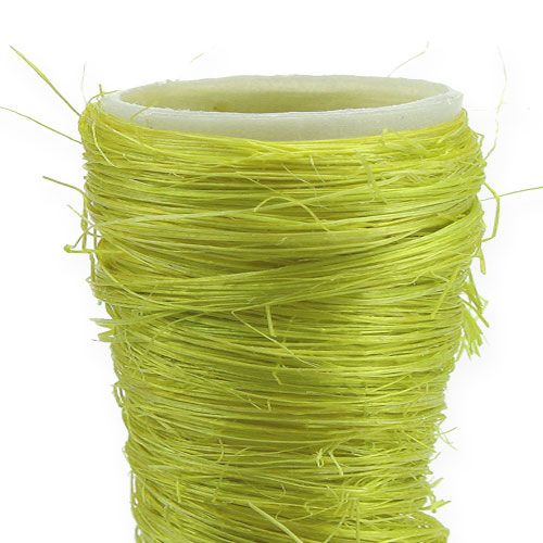 Floristik24 Sisal bag light green Ø4.5cm L60cm 5pcs