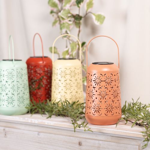 Product Solar lantern with floral design for romantic evenings in the garden, 26cm