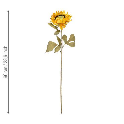 Product Artificial sunflowers, sunflower decoration, Drylook, L60cm, 3 pieces