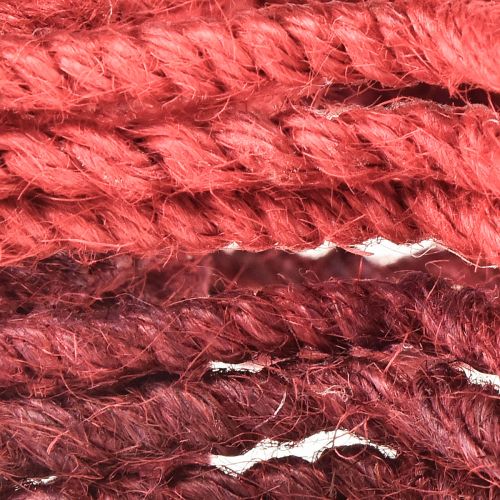 Product Stars for Advent wreath Christmas decoration jute red 15cm 8 pcs