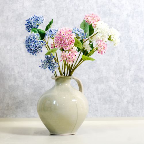 Product Stylish artificial hydrangea flower as a lasting eye-catcher, 80cm, 2 pieces