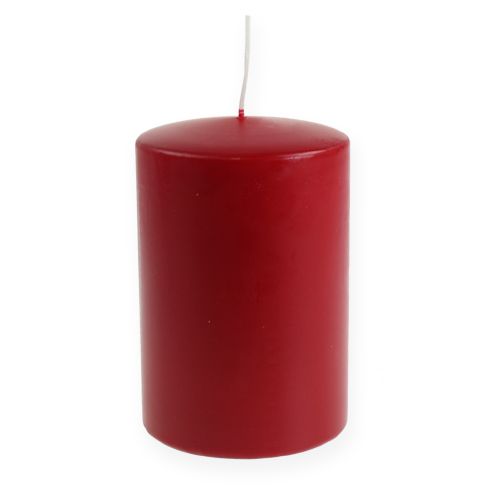 Pillar candle 150/100 red 4pcs