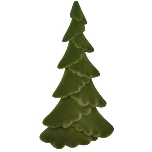 Floristik24 Christmas tree decoration Christmas tree fir flocked green 76cm