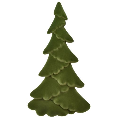 Floristik24 Christmas tree decoration Christmas tree fir flocked green 76cm