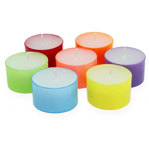 Product Tealights colored Ø38mm 40 pcs