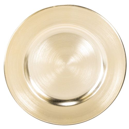 Small round glossy decorative plates, 17cm, 6 pieces