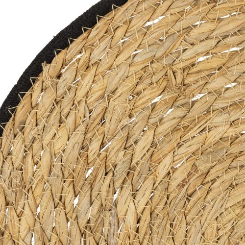 Product Table mat, rush grass placemat, round, Ø35cm, 4 pieces