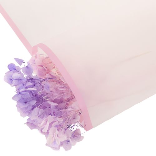 Transmatt Pink Wet-Resistant Florist Film 57cm Cut to Size for Bouquets 20pcs | Floristik24.ie