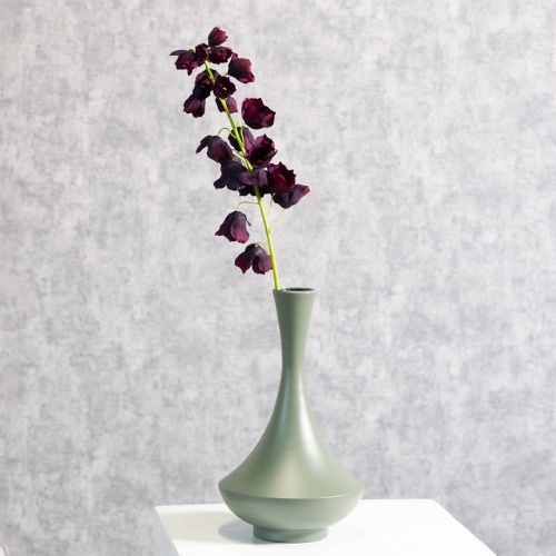 Product Vase with elegant curved shape, decorative for modern interiors, 33cm