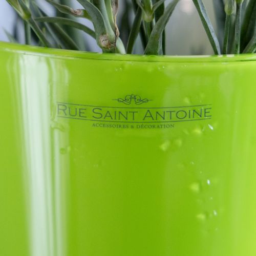 Product Vase Green Flower Vase Decorative Vase Fizzy Olive Ø16.5cm H27cm