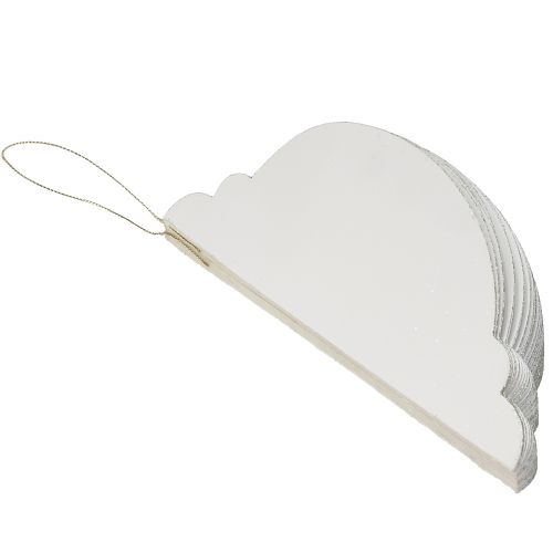 Product Honeycomb Christmas ball paper white FSC Ø15cm H20cm