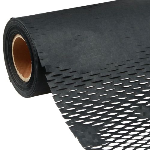 Honeycomb Paper Black Wrapping Paper W50.5cm L2500cm
