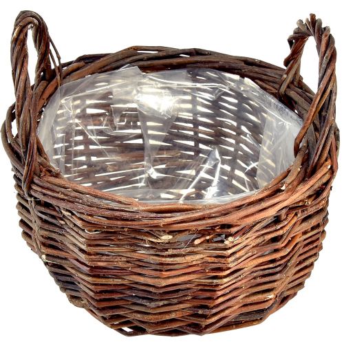 Floristik24 Versatile set of round wicker baskets with handles – 3 sizes (30cm, 26cm, 20cm) – Perfect for storage and home decoration – Set of 3