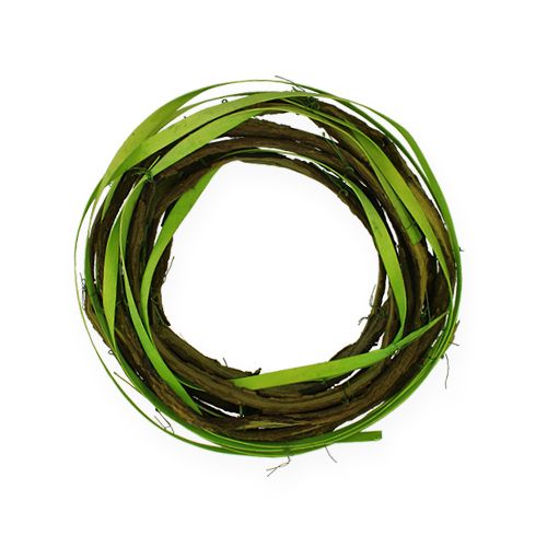 Floristik24 Willow wreath Ø25cm green