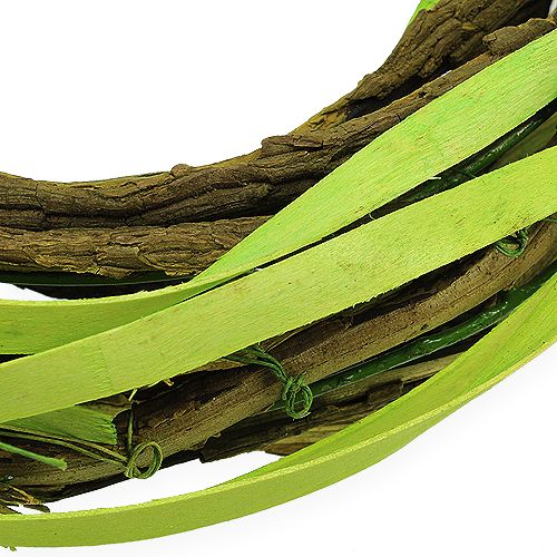 Floristik24 Willow wreath Ø25cm green