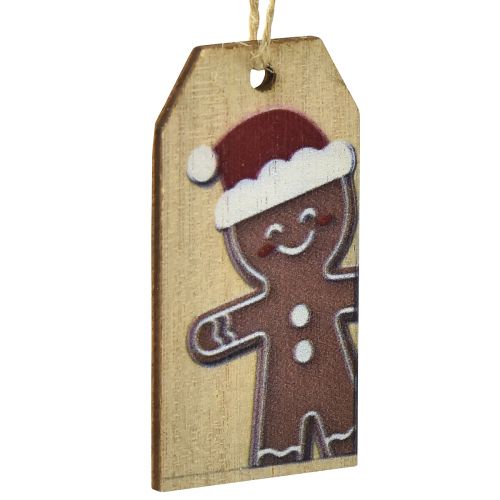 Product Christmas tags gift tags Christmas 6cm 6pcs