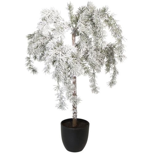 Floristik24 Christmas Tree Cedar in Pot Artificial Snow H85cm
