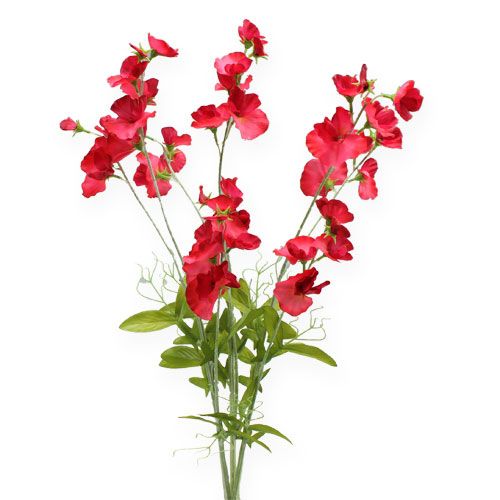 Floristik24 Artificial flowers vetch pink 75cm 3pcs