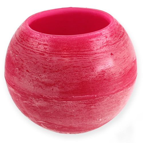 Floristik24 Lantern wax ball Ø 20cm pink