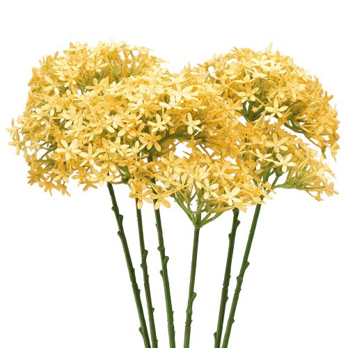 Product Ornamental Onion Wild Allium artificial Yellow 70cm 3 pcs
