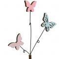 Floristik24 Decorative plug butterfly H43cm 6pcs