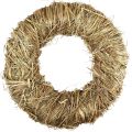 Floristik24 Decorative wreath hay wreath natural wreath summer wreath Ø20cm 3pcs