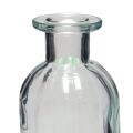 Floristik24 Bottle vase glass vase high Ø7.5cm H14cm